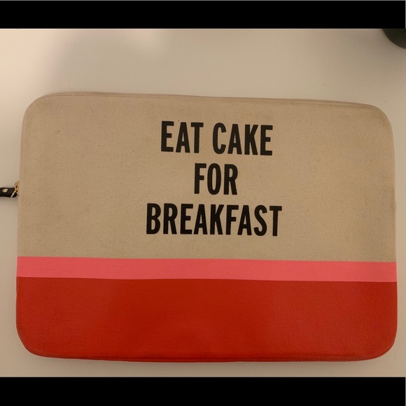 kate spade Accessories - Kate Spade Eat Cake for Breakfast Laptop Sleeve